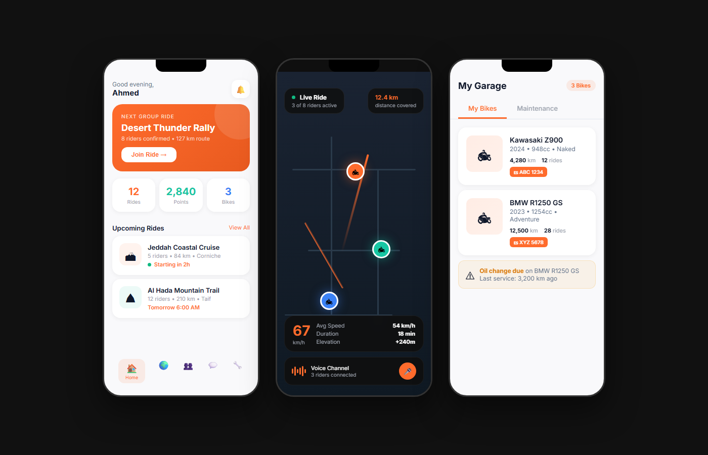 RideLink — Social Riding Network (Under Progress)